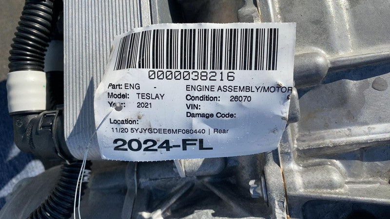 ⭕ 21-23 Model 3 Rear Drive Unit Engine Electric Motor Low Current 1120