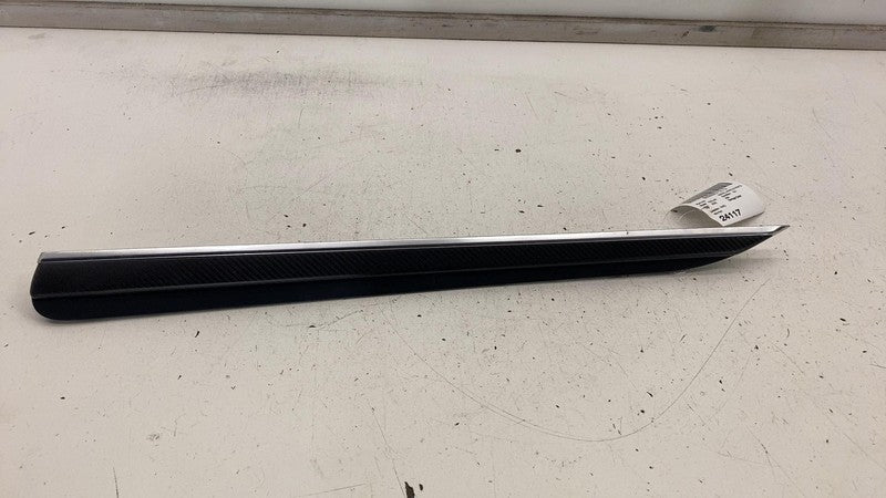 166156400C ⭕ 2021-2024 Tesla Model X Rear Plaid Door Carbon Fiber Decor Right 1661564-00-C