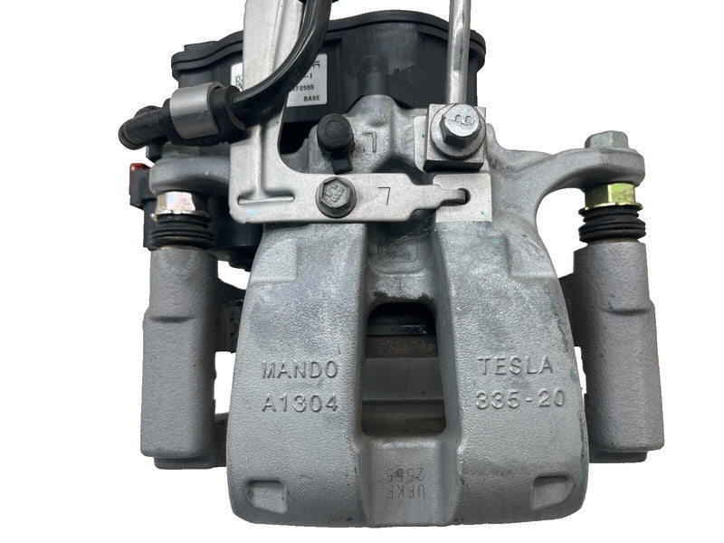 1044623 00 I ⭕ 2017-2023 Tesla Model 3 Rear Left Caliper + Brake Hose Line BASE 1044623-00-I