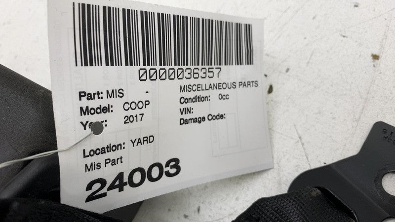 34200994A ⭕ 14-20 Mini Cooper S Rear Passenger 2nd Row Seat Belt Retractor Right 34200994A