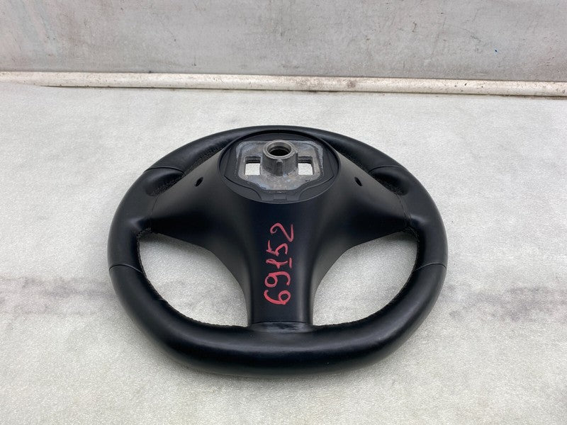 1036774-00-C ⭕ 12-15 Tesla Model S Driver Steering Wheel Heated Black Assembly 1036774-01-A