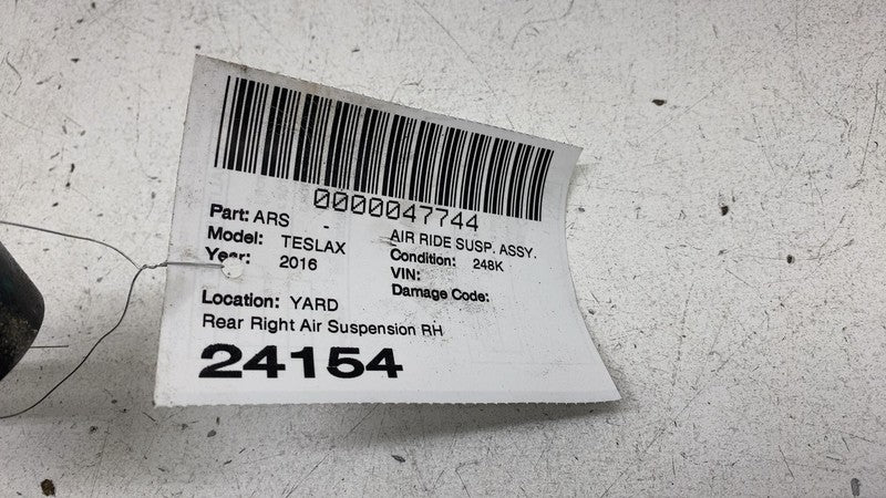 102746100E 2016-2020 Tesla Model X Rear Right Suspension Air Spring Module Non-Adaptive AWD