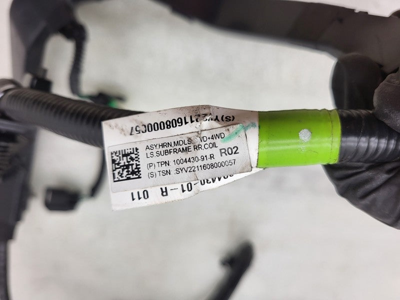 100443091R ⭕ 12-20 Tesla Model S Rear Subframe Coil Wiring Harness Cable Wire 1004430-91-R