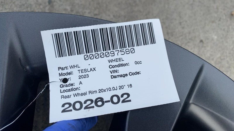 ⭕ 2021-2025 Tesla Model X MX 20" Rear Wheel Rim 20x10.0J+35MM 1620222-