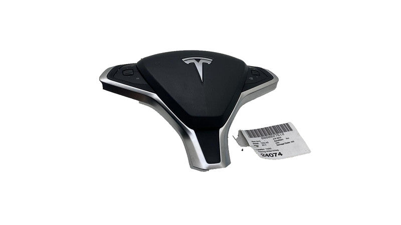 ⭕12-15 Model S Steering Wheel Airbag w/ Control Switch & Trim Bezel 1023381-01-C