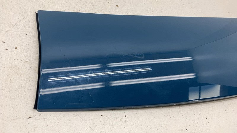 ⭕ 2022-2024 Rivian R1t Front Header Upper Trim Blue (Damaged)