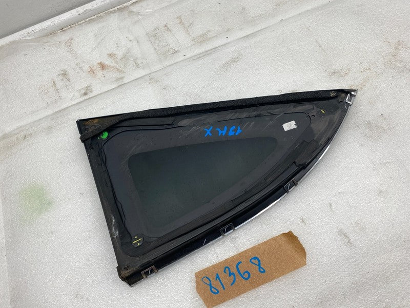 43R-004553 ⭕ 16-20 Model X Rear Passenger Side Window QTR Quarter Glass 1/4 Right 1034907