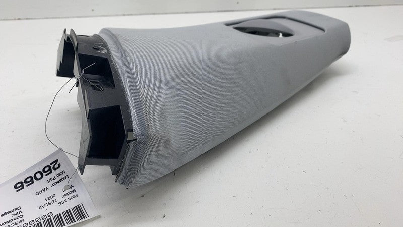 1732285-24-E ⭕ 24 25 Tesla Model 3 Rear Left Upper B-Pillar Cover Trim Panel LH 1732285-24-E