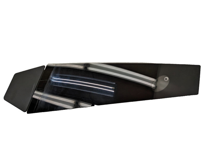 110044100B ⭕ 17-23 Model 3 Right B-Pillar Applique Glass Trim Molding + Camera 1109255-00-J