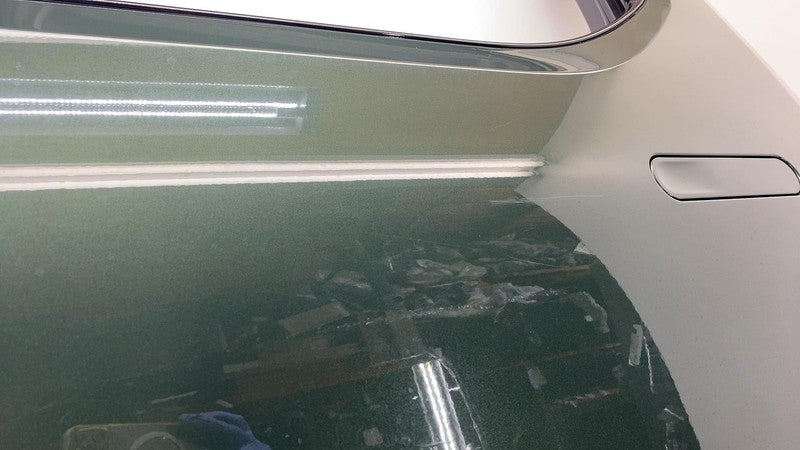 ⭕2022-2024 Rivian R1T Rear Driver Side Door Shell Panel Left Forest Green EXP006