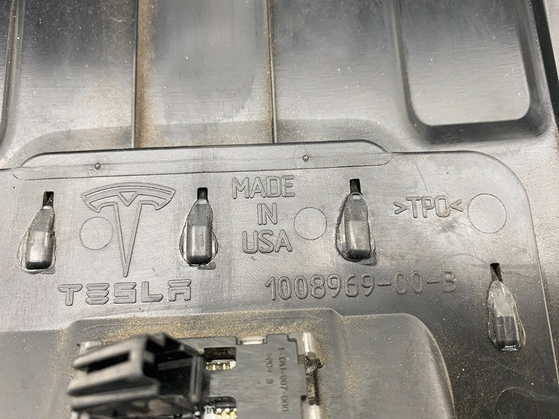 100896900B ⭕2012-2015 Model S Front Frunk Lock Latch Opening Switch Trim Cover 1008969-00-B