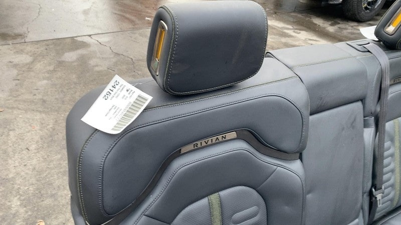 2022 2023 2024 Rivian R1S Rear Left and Right 2nd Row Leather Seat Assembly