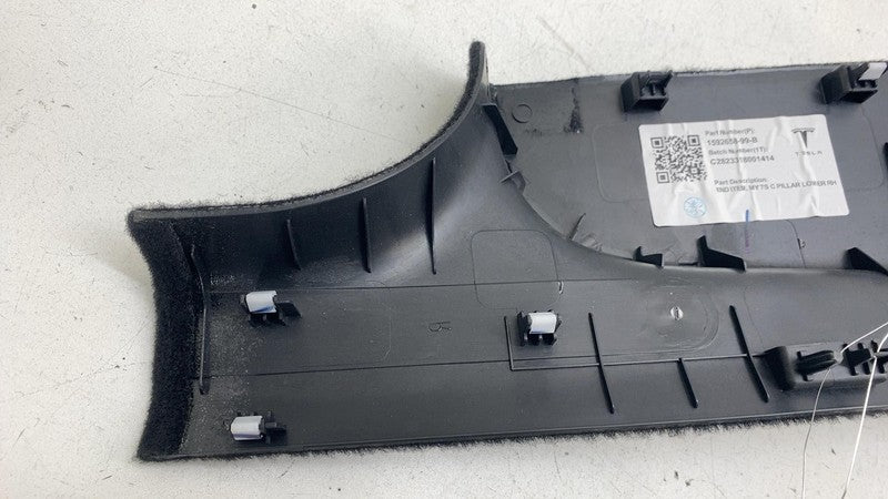 ⭕2020-2024 Tesla Model Y Rear Right C-Pillar Lower Trim Cover Panel 15