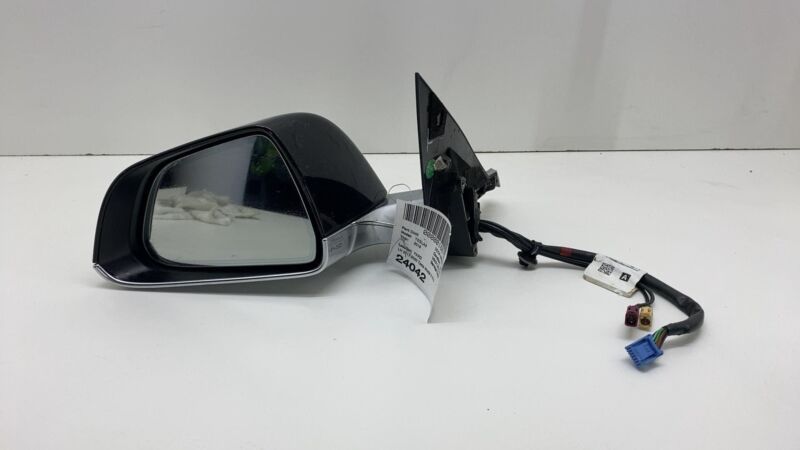 ⭕ 2017-2020 Tesla Model 3 M3 Left Exterior Rear View Door Mirror LH Black - PBSB