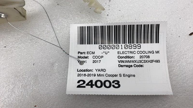 2224486108 2014-2019 Mini Cooper Engine Control Module ECM Computer Unit w/ Power Supply