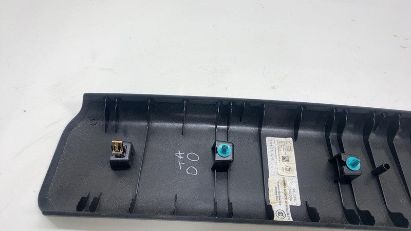 ⭕ 12-15 Model S MS Panoramic Roof Middle Bow Headliner Cover Black 100