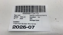 ⭕ 2017-2020 Tesla Model 3 Front Bumper Park Assist Sensor Wiring Harness Cable