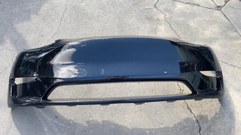 ⭕ 20-23 Model Y MY Front Bumper Cover w/ Sensor Holes Black PBSB 16068