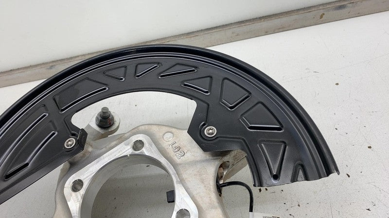 PT00052788-D ⭕ 22-24 Rivian R1T R1S Rear Left Spindle Knuckle w/ Dust Shield AWD PT00001891