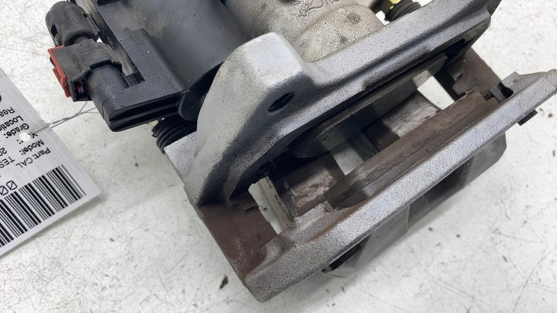 ⭕ 2017-2025 Tesla Model 3 Rear Right Caliper + Brake Hose Line BASE 10