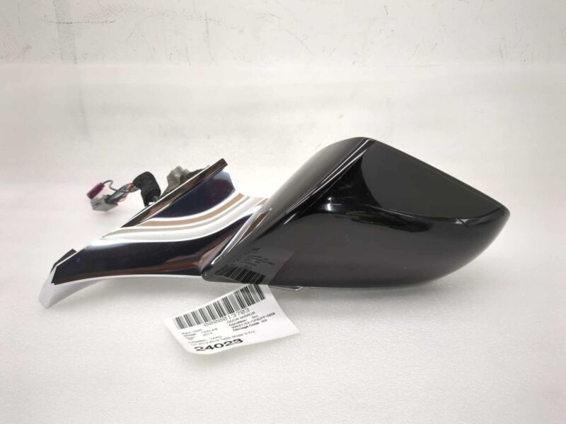 2012-2015 Tesla Model S MS Left Exterior Rear View Door Mirror LH Black - PBSB
