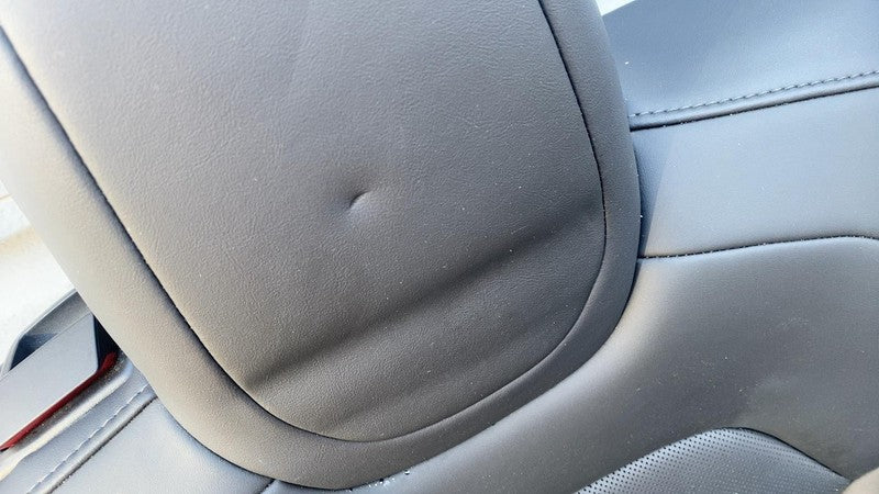 ⭕ 24-25 Model 3 Rear 2nd Row Black Leather Seat Upper + Lower Cushion 