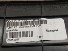⭕ 16-20 Model S X Instrument Panel Dash Lower Glove Box Trim White 1002301-17-B