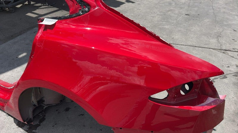 ⭕ 2012-2015 Tesla Model S Rear Left Quarter Body Side Panel Structural Red PPMR