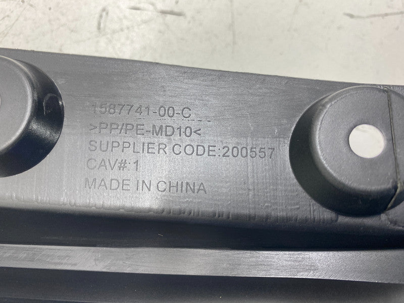 1582581-00-D ⭕2024-2026 Tesla Model 3 Rear Bumper Valance Lower Trim Panel Cover 1582581-00-D