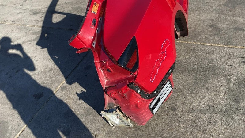 ⭕ 2017-2020 Tesla Model 3 Rear Right Quarter Panel Structural Frame Cut Red PPMR