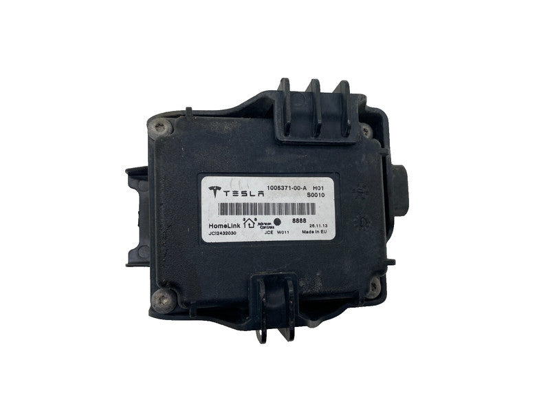 100537100A ⭕ 12-17 Tesla Model S Homelink Computer Garage Door Opener Module 1005371-00-A