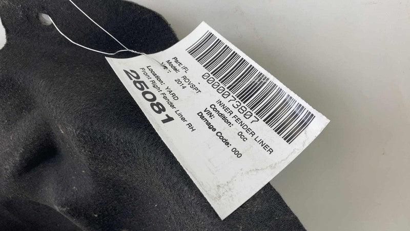 ⭕ 2013-2017 Land Range Rover Sport Front Right Fender Liner Shield CPL