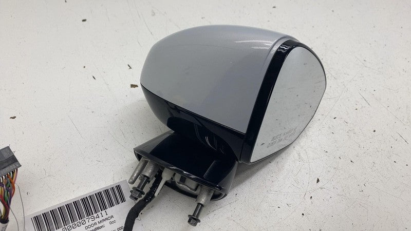 ⭕ 2021-2024 Polestar 2 Front Exterior Door Right Side View Mirror  Silver - 729