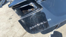 ⭕ 12-15 Tesla Model S Rear Trunk Liftgate Hatch Panel w/ Window Glass Black PBSB
