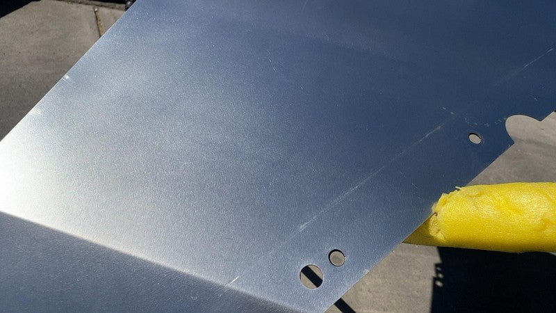 ⭕ 24-25 Cybertruck Rear Driver Side Quarter Fender Sail Panel Cover Left Silver