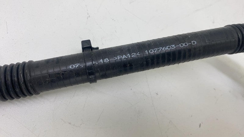 107760300D ⭕ 2017-2022 Tesla Model 3 Front Radiator Inlet Cooling Pipe Hose 1077603-00-D