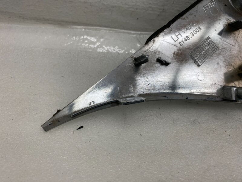 E11 048341 2012-2020 Tesla Model S Driver Rear View Door Mirror Lower Mounting Cover Left