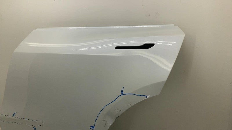⭕ 20-26 Tesla Model Y MY Rear Driver Side Door Shell Panel Left White 