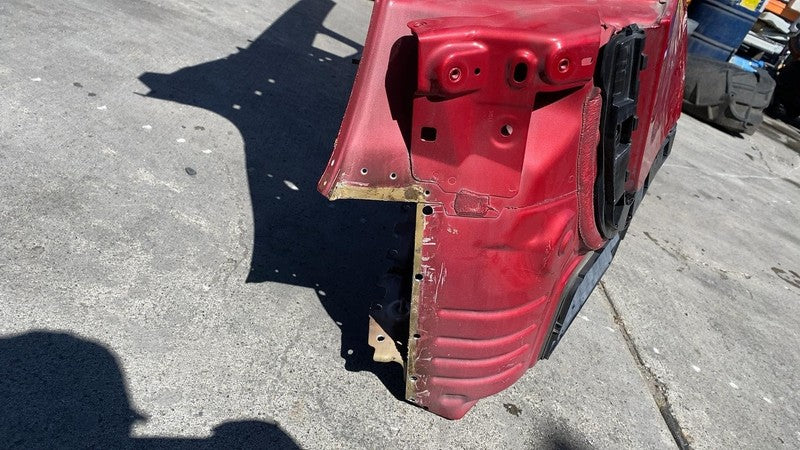 ⭕ 17-20 Tesla Model 3 Rear Right Quarter Panel Structural Frame Cut Red - PPMR