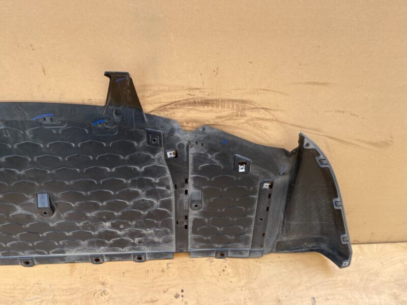 2012-2015 Tesla Model S Rear Bumper Undertray Splash Shield Diffuser Valance OEM