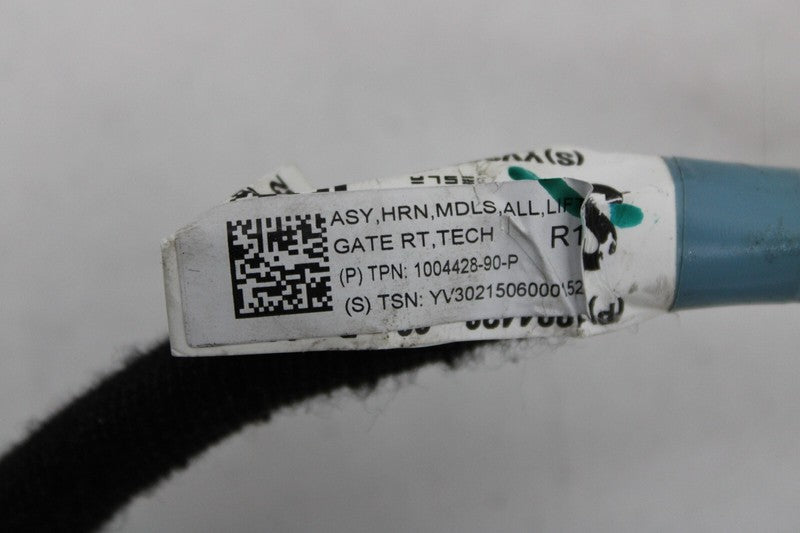 ⭕ 12-20 Model S MS Rear Trunk Tailgate Hatch Liftgate Wire Harness 100