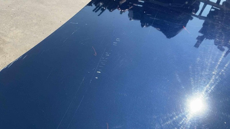 ⭕2012-2015 Tesla Model S MS Front Bonnet Hood Shell Panel Assembly OEM Blue PMMB