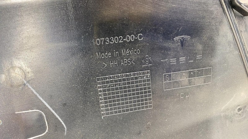 ⭕ 16-23 Tesla Model X Rear Right C-Pillar Lower Trim Trunk Finisher 10