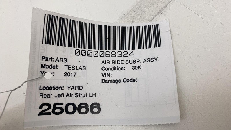 106746125C ⭕16-20 Tesla Model S Rear Left Suspension Air Spring Shock Absorber 1067461-25-C