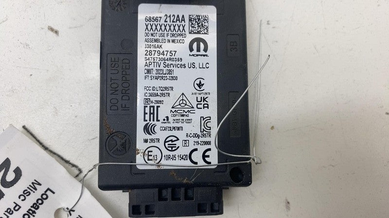 ⭕ 2025 Ram 1500 Pickup Mid Range Radar Sensor 68567212AA