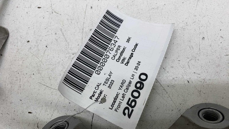 ⭕ 2020-2024 Tesla Model Y Front Left Caliper w/ Brake Hose Line OEM 22