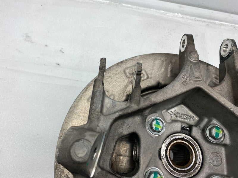 ⭕ 12-15 Tesla Model S Rear Left Spindle Knuckle Wheel Hub + Control Ar