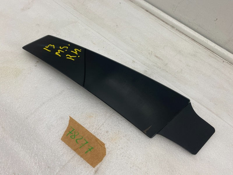 ⭕ 2012-2015 Tesla Model S MS Right B-Pillar Molding Applique Glass Trim Cover RH