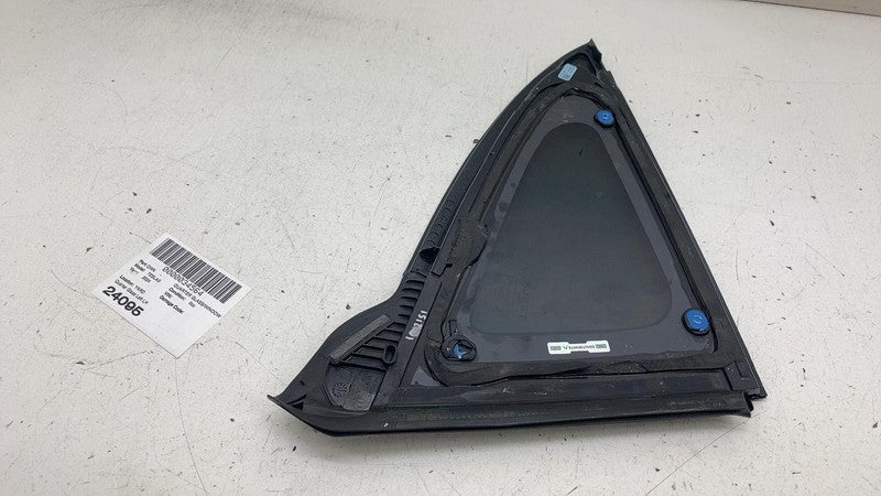 E4 43R-011570 ⭕2024 2025 Model 3 Rear Driver Side Quarter Fixed Window Glass Left 1514978-00-C