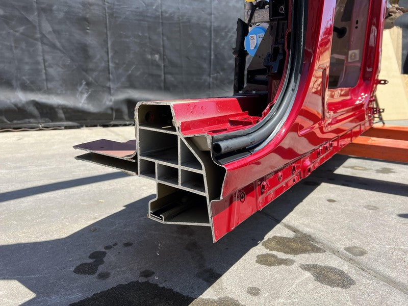 2016-2020 Tesla Model X Right A + B Pillar Door Frame & Quarter Structural Cut